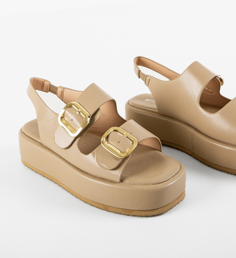 Sandale Dama Willow Khaki - Confort și Stil - imagine 9