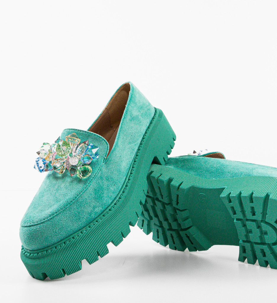 Pantofi Casual Dave Turcoaz | Confort & Stil - imagine 8