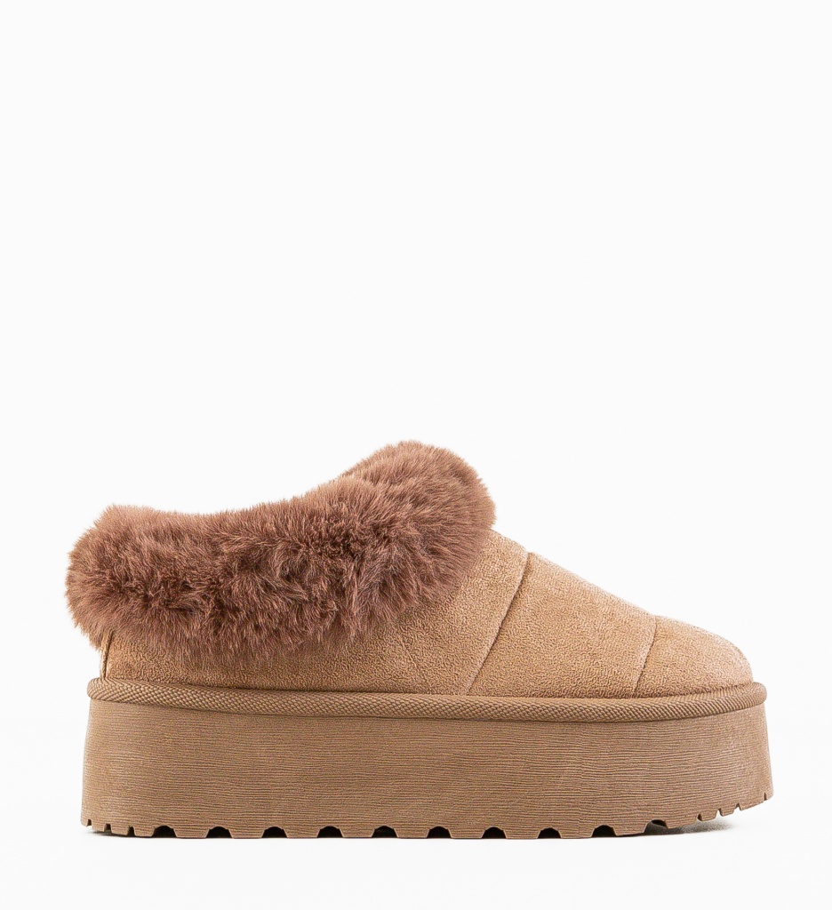 Papuci Ug Padma Khaki - Confort și Stil - imagine 3
