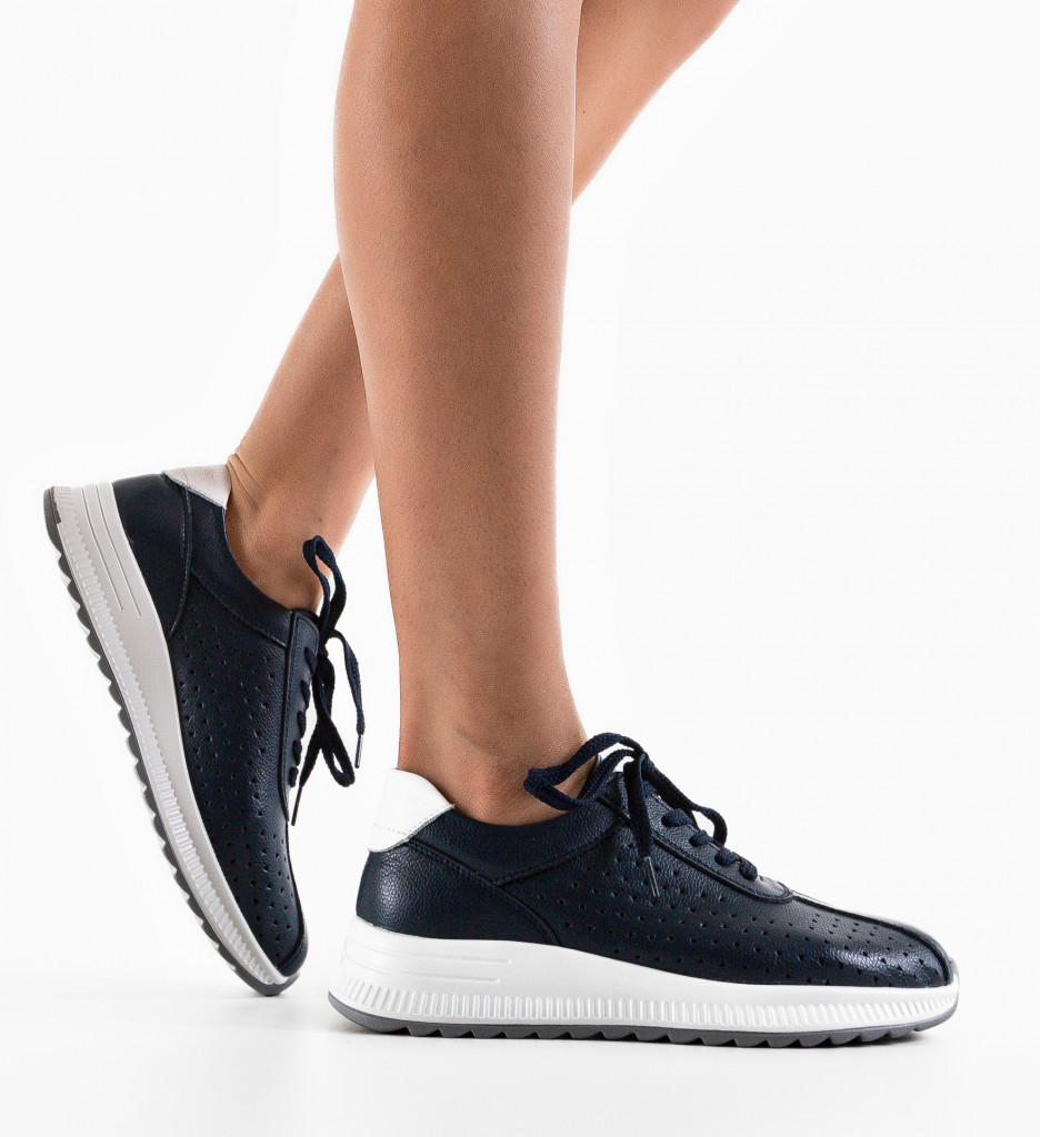 Pantofi Casual Kari Bleumarin - Confort și Stil - imagine 5