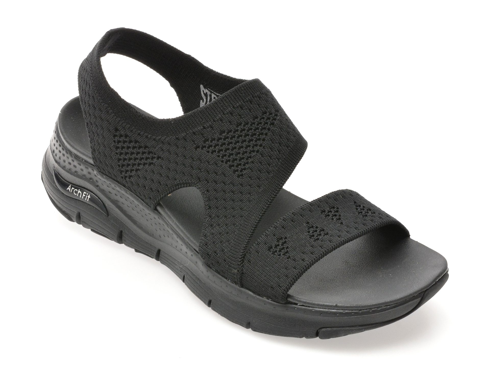 Sandale Skechers Arch Fit Negre - Confort Maxim