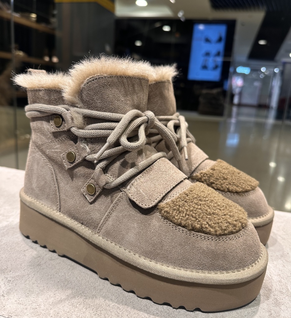 Ghete Dama Khaki Viema - Stil & Confort - imagine 4