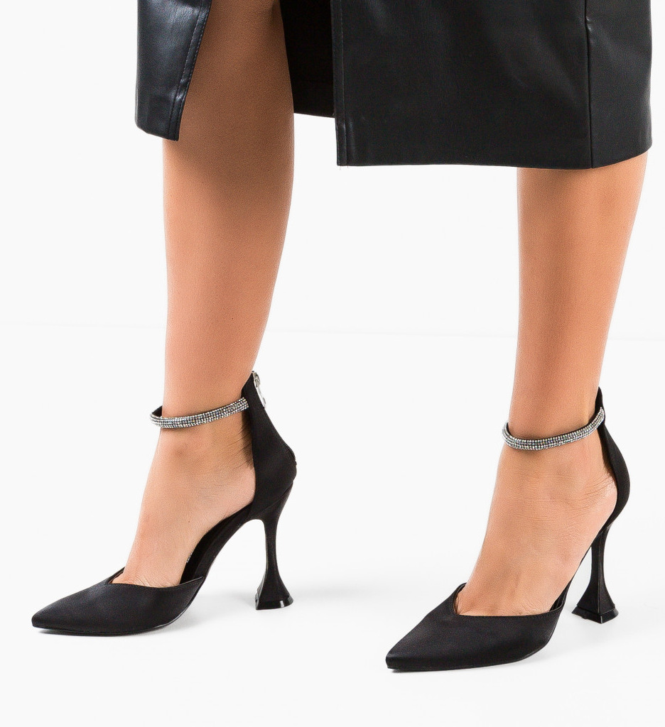 Pantofi cu Toc Ellya Negri - Eleganță și Stil - imagine 2