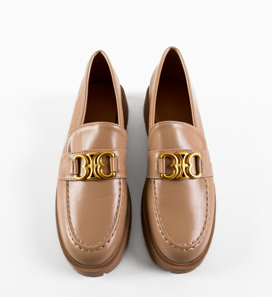 Pantofi Casual Dama Murray Khaki Confort - imagine 6