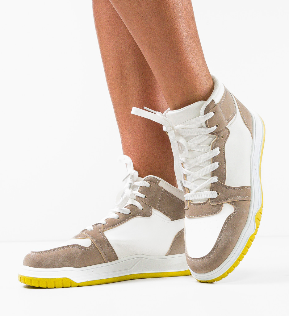 Pantofi Sport Abbey Khaki - Confort și Stil - imagine 5