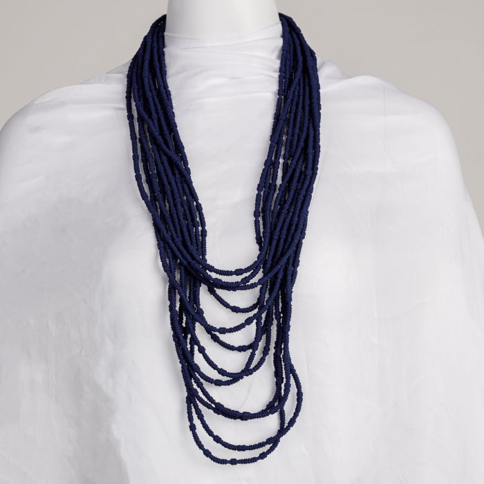 Colier Multisir Bleumarin Shopika - Design Elegant