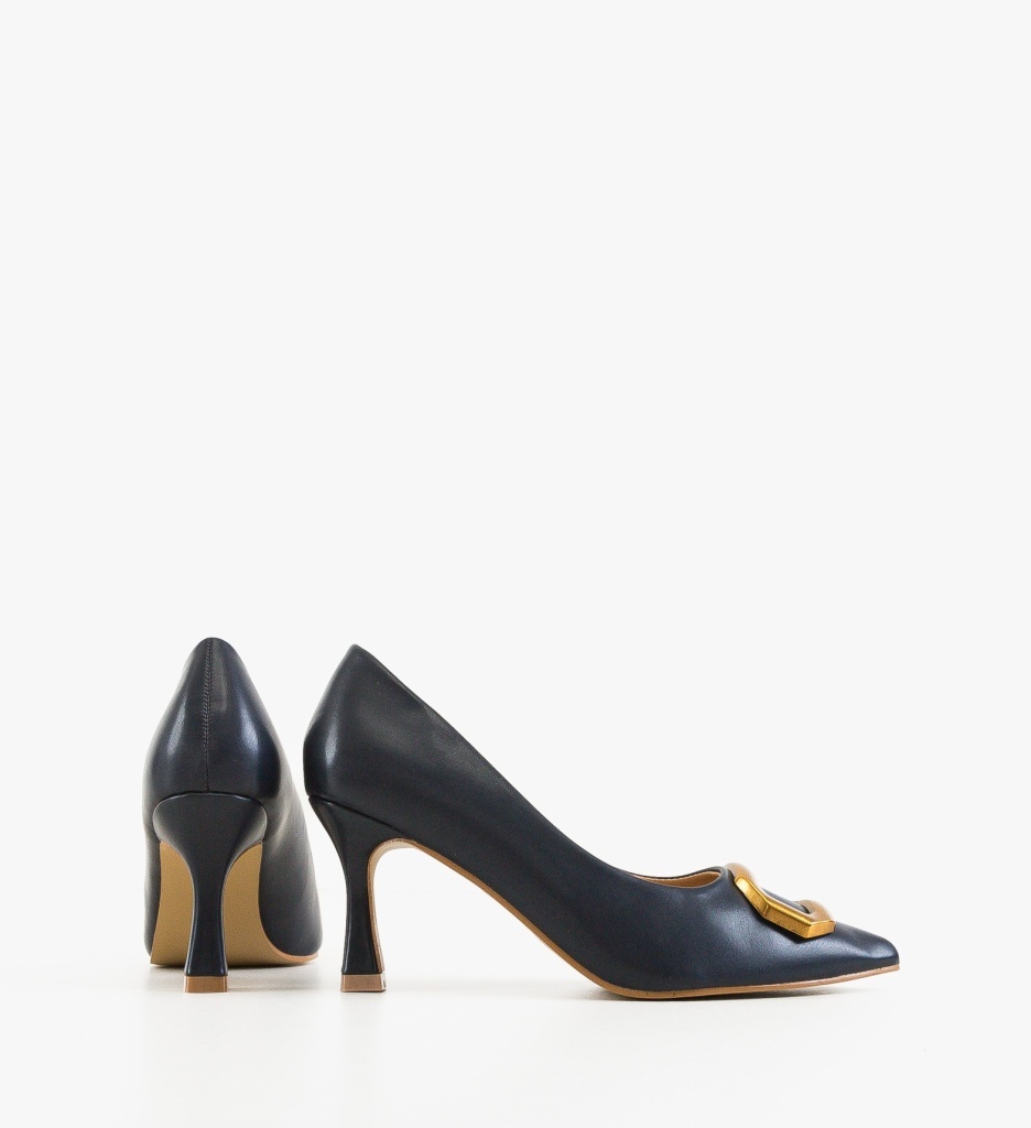 Pantofi Stiletto Dama Lynda Bleumarin - Eleganță - imagine 6
