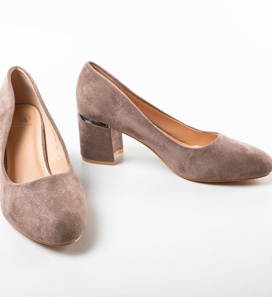 Pantofi Matti Khaki | Eleganți și Confortabili - imagine 6