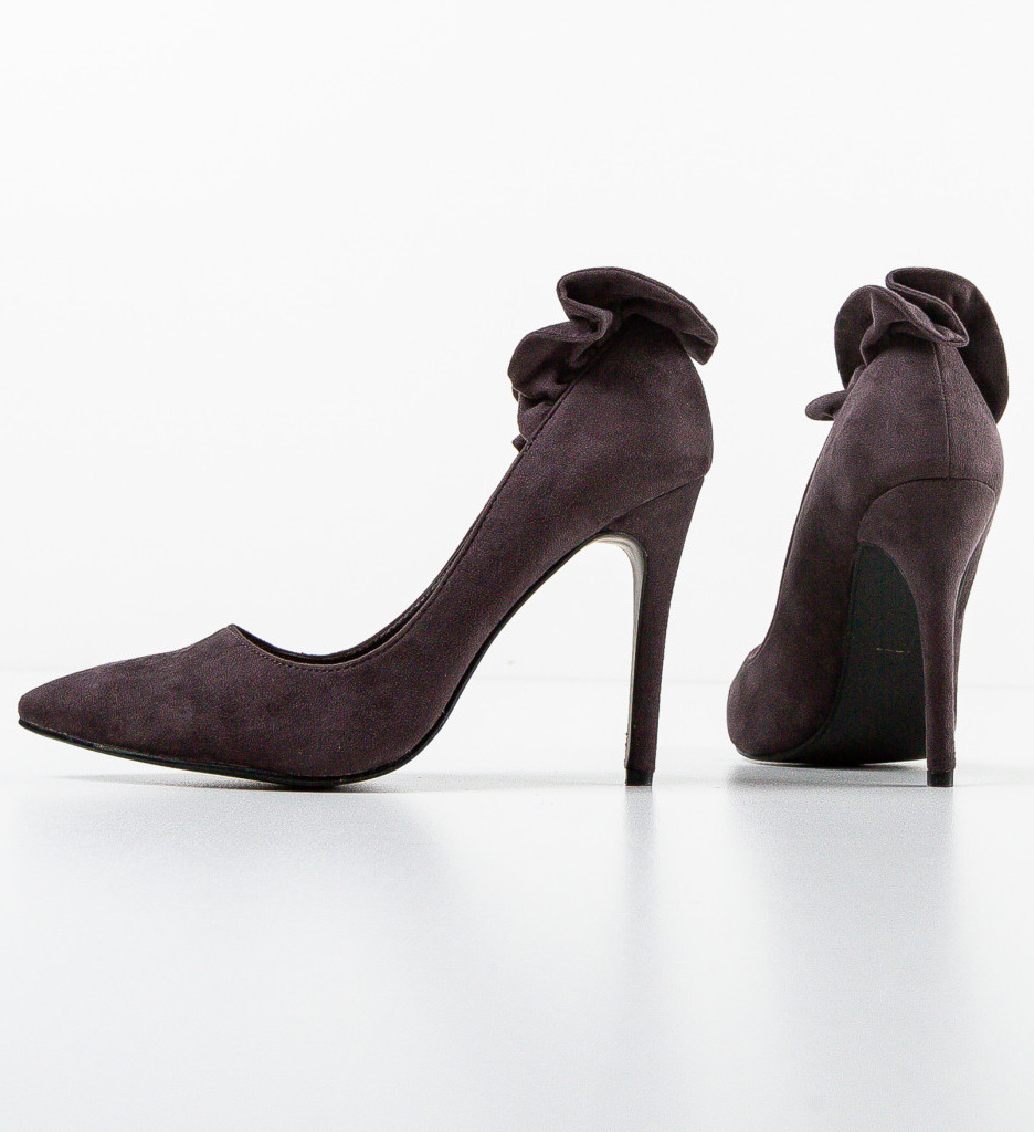 Pantofi Dama Duane Gri - Eleganta si Stil - imagine 7