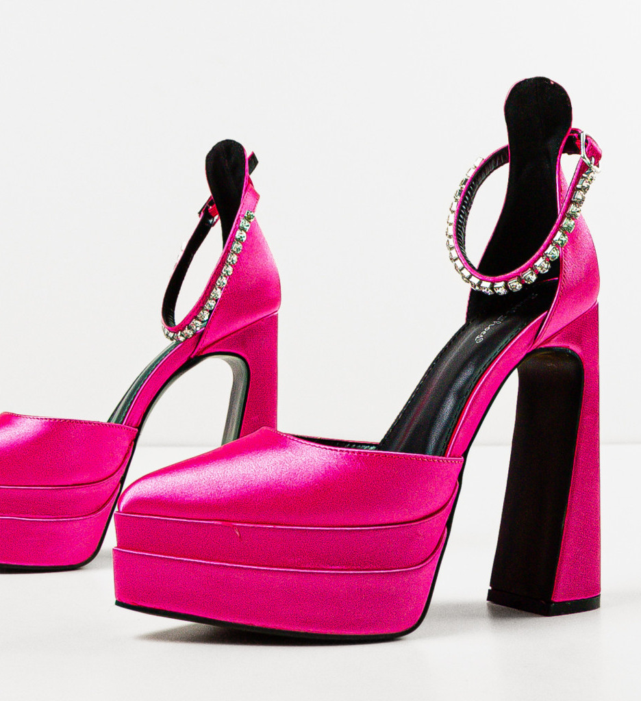 Pantofi Dama Baldwin Fuchsia - Eleganță și Stil - imagine 5
