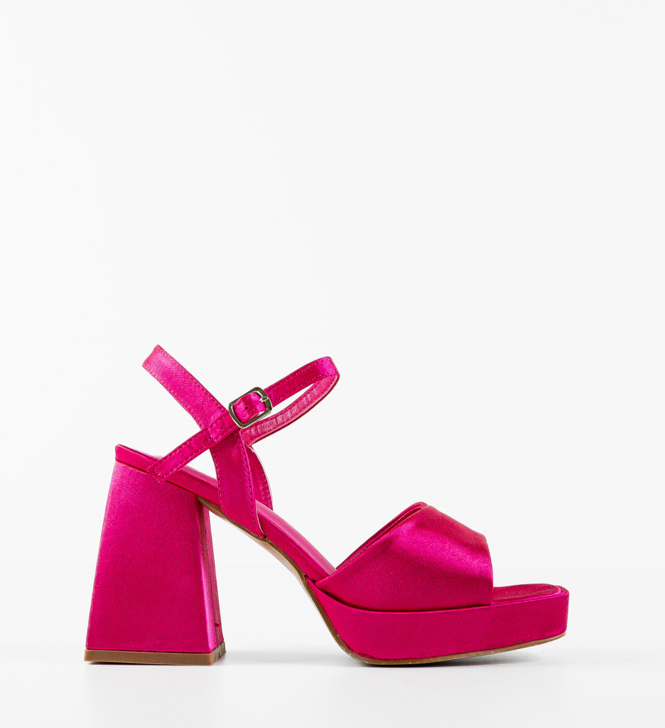 Sandale Toc Josep Fuchsia | Eleganță Maximă - imagine 5