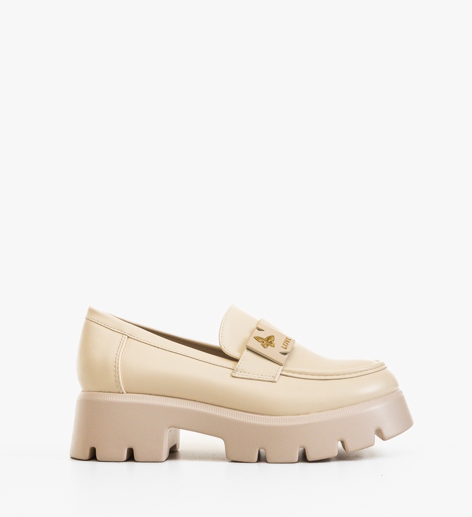 Pantofi Casual Dama Vale Bej | Confort și Stil - imagine 4