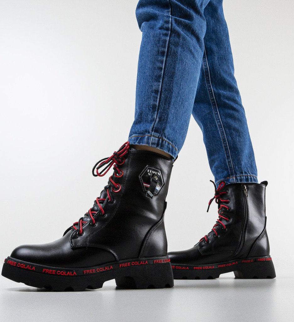Ghete Sierra Negre Confortabile | Stil Urban