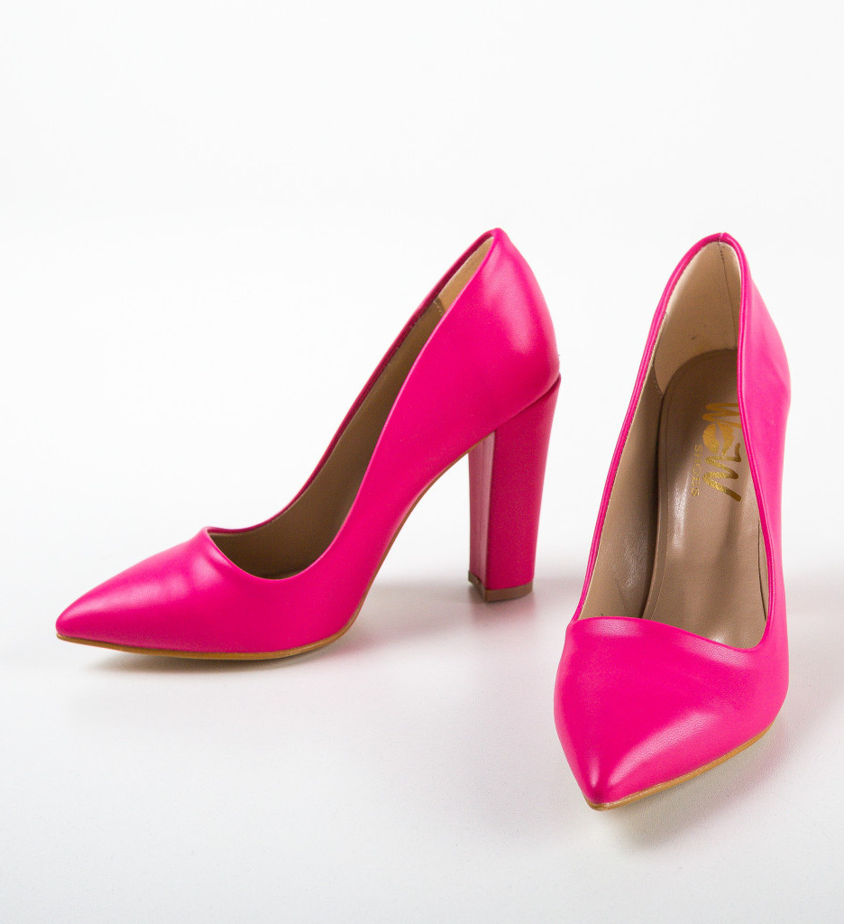 Pantofi Clash Fuchsia | Eleganță și Stil - imagine 3
