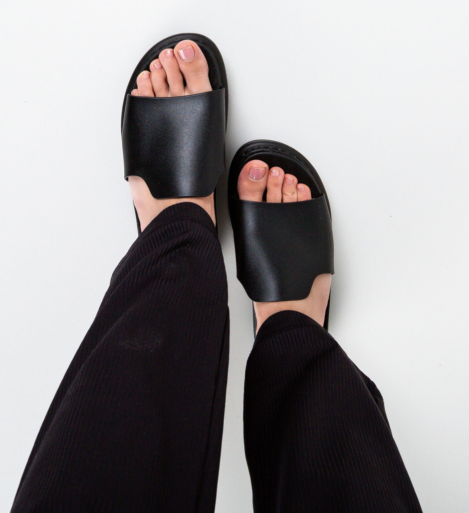 Papuci Bryson Negri - Confort și Eleganță - imagine 1