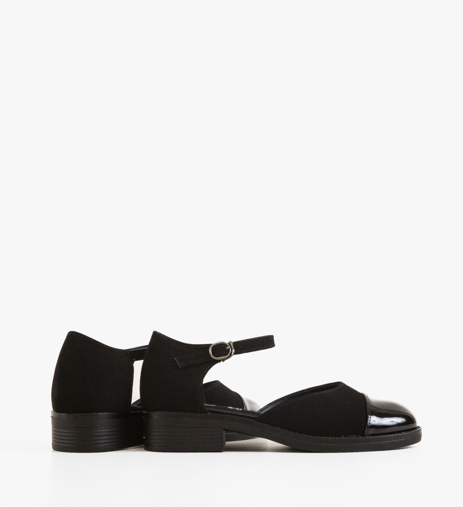 Pantofi Casual Daffe Negri | Confort & Stil - imagine 3
