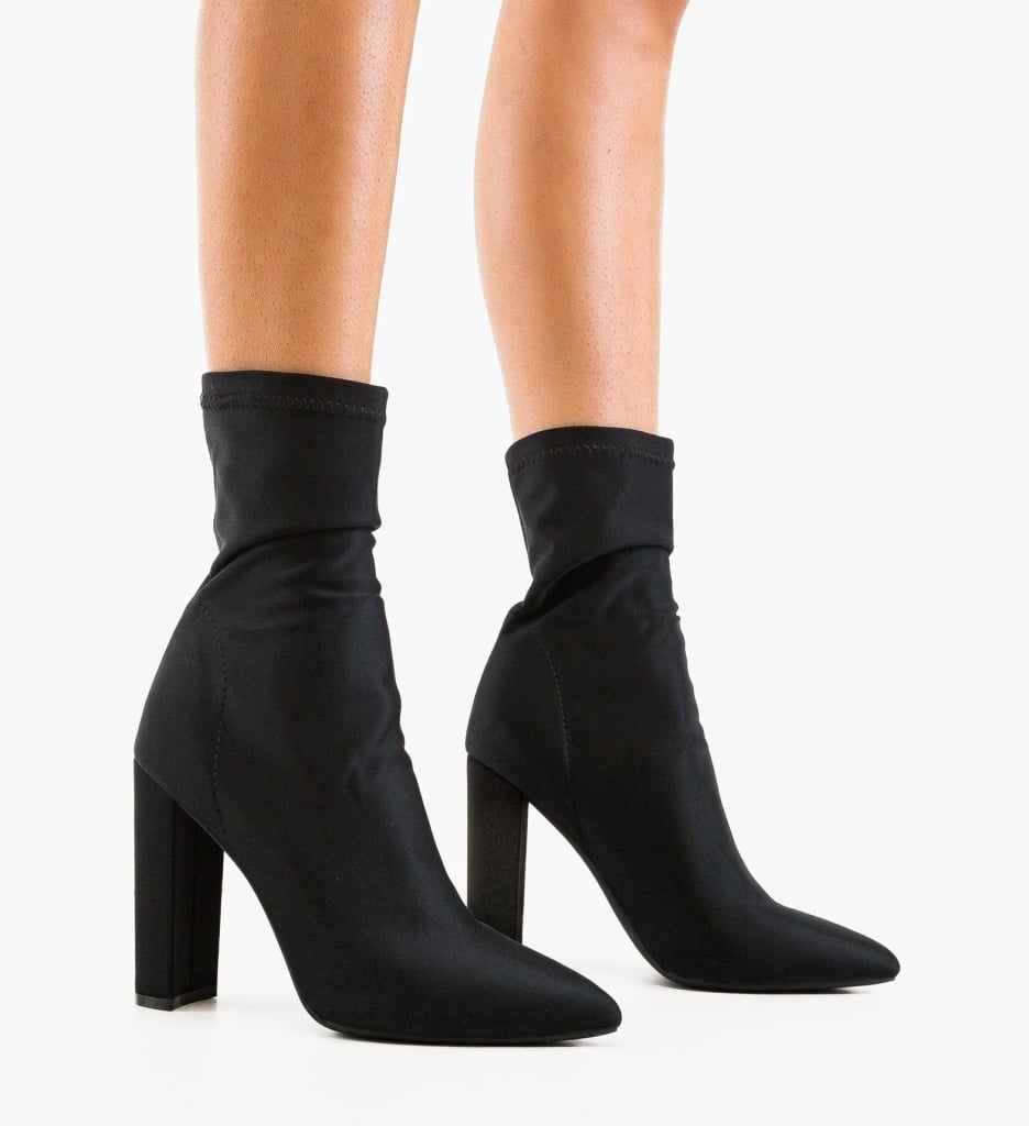 Botine Dama Beuf Negre - Eleganță și Confort - imagine 3