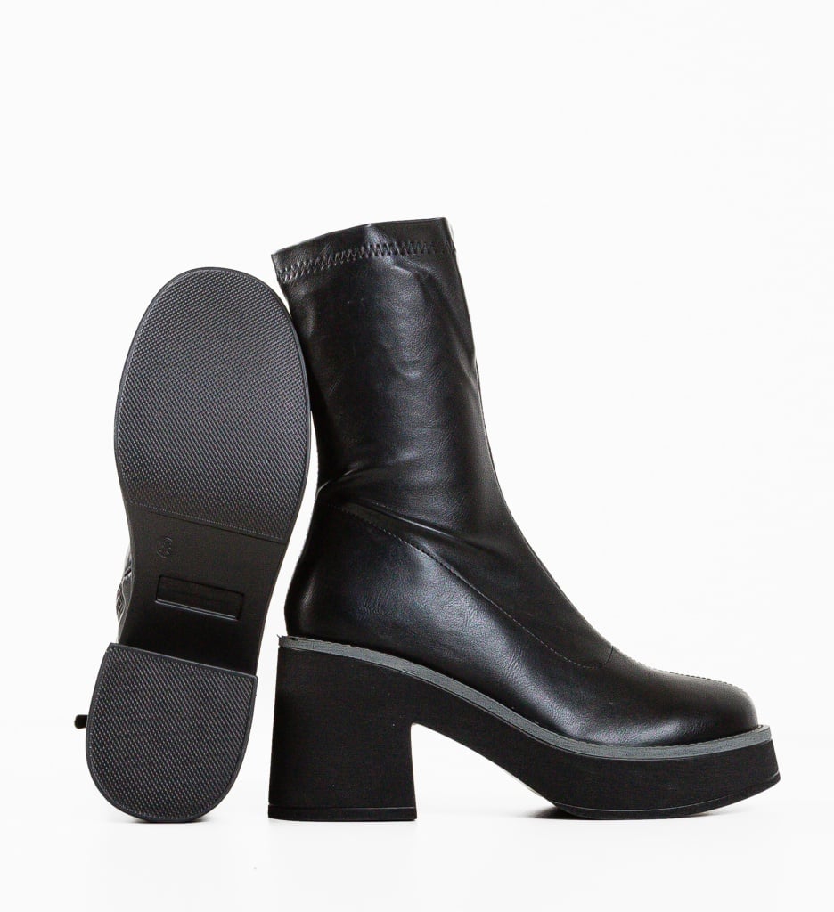 Botine Dama Naom Negre - Eleganță și Stil - imagine 7