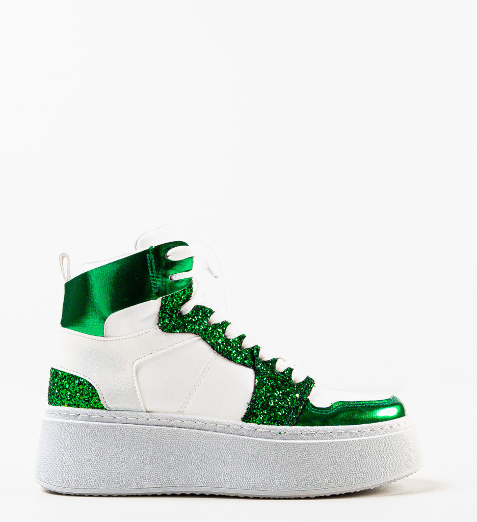 Sneakers Dama Smithy Verzi | Confort Sport - imagine 4