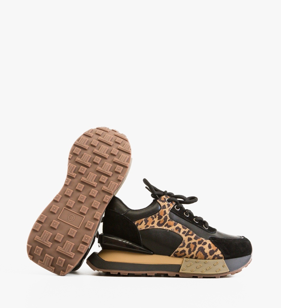 Sneakers Dama Klery Negri - Confort și Stil - imagine 6