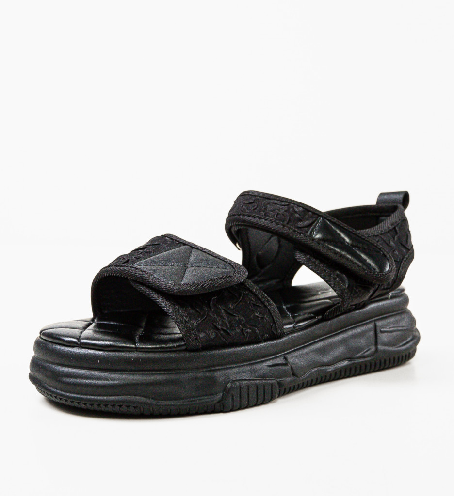 Sandale Dama Andreina Negre - Eleganta si Stil - imagine 11