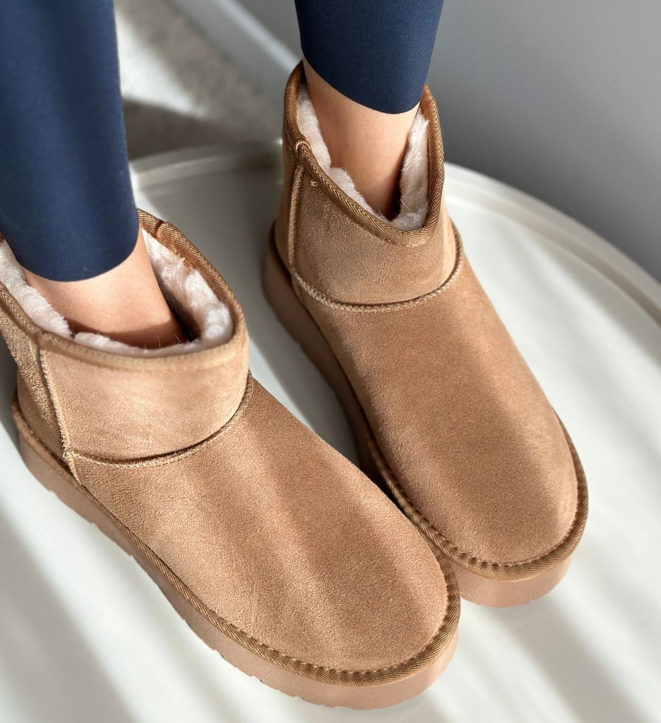 Cizme Ug Operah Camel - Confort și Eleganță