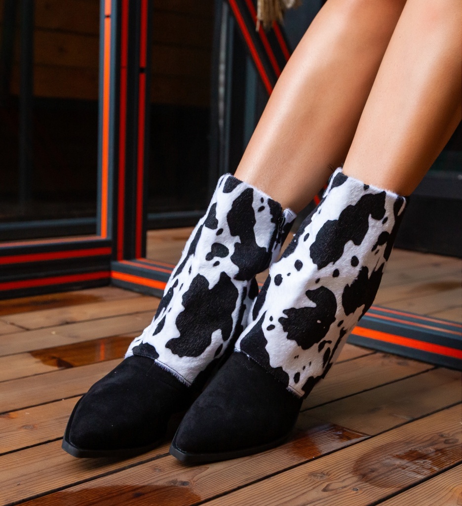 Cizme Dama Negre Depurtat | Stil și Eleganță - imagine 2