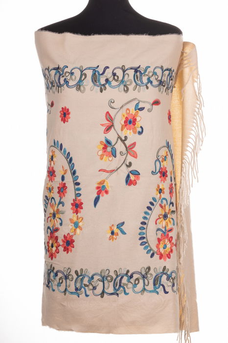 Esarfă Cashmere Floral Shopika | Eleganță