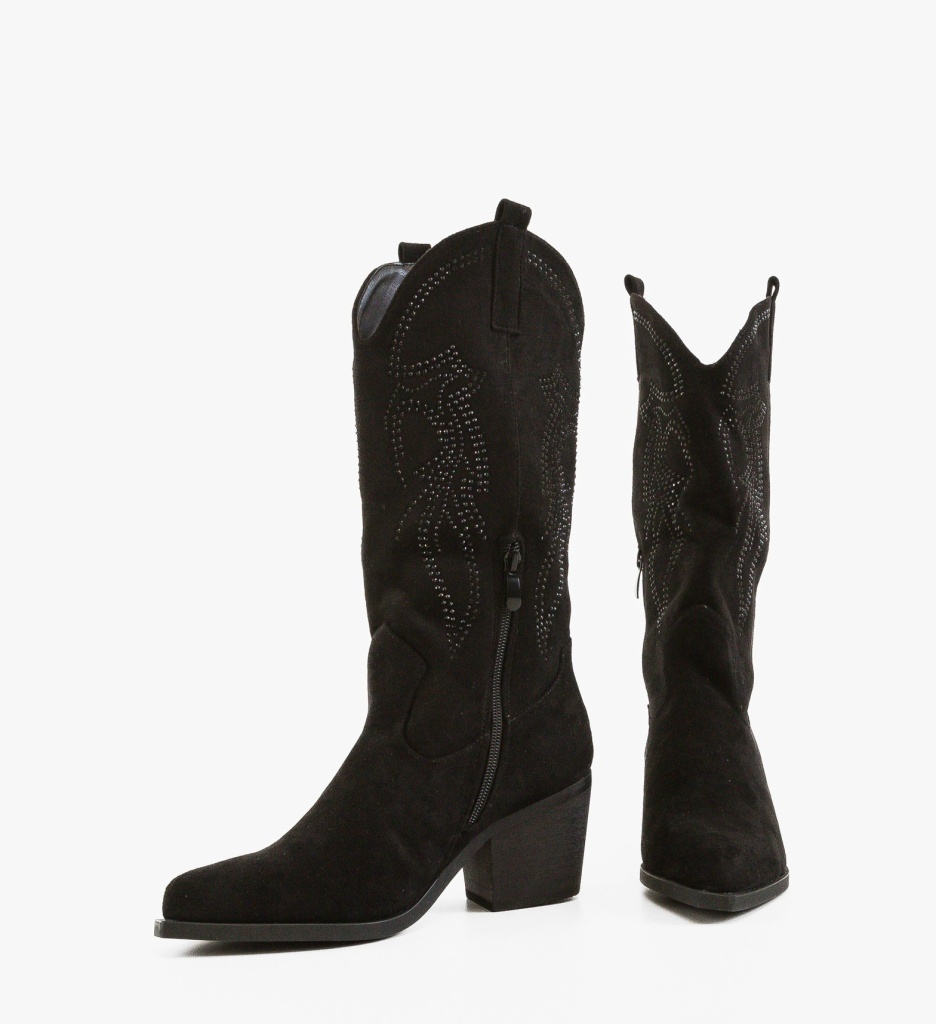 Cizme Dama Mumbi Negre - Eleganță și Stil - imagine 3