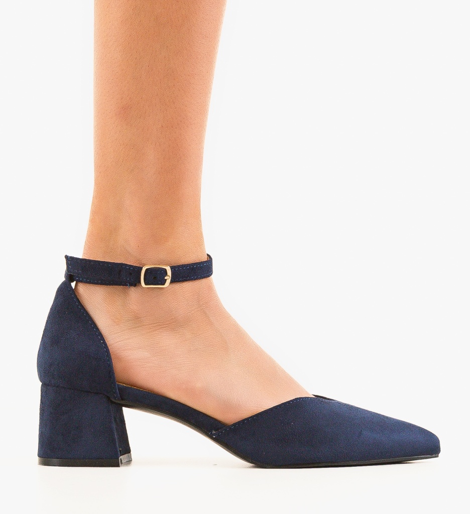 Pantofi Dama Neyny Bleumarin - Eleganță și Stil - imagine 4