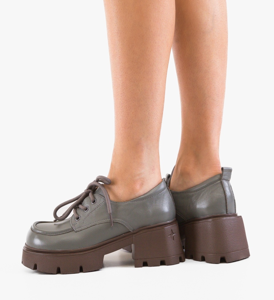Pantofi Casual Zakyn Gri – Confort & Stil - imagine 2