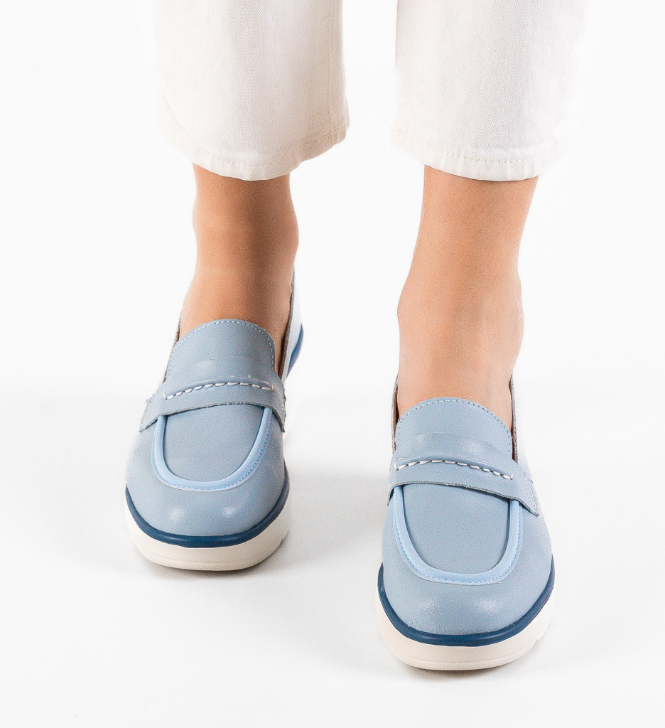 Pantofi Casual Teyana Albastri | Confort și Stil - imagine 2