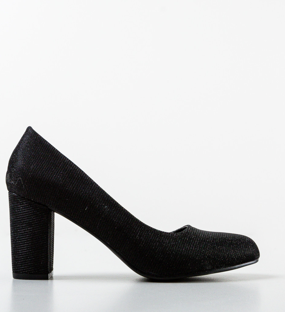 Pantofi Ursen Negri | Eleganță și Stil - imagine 4