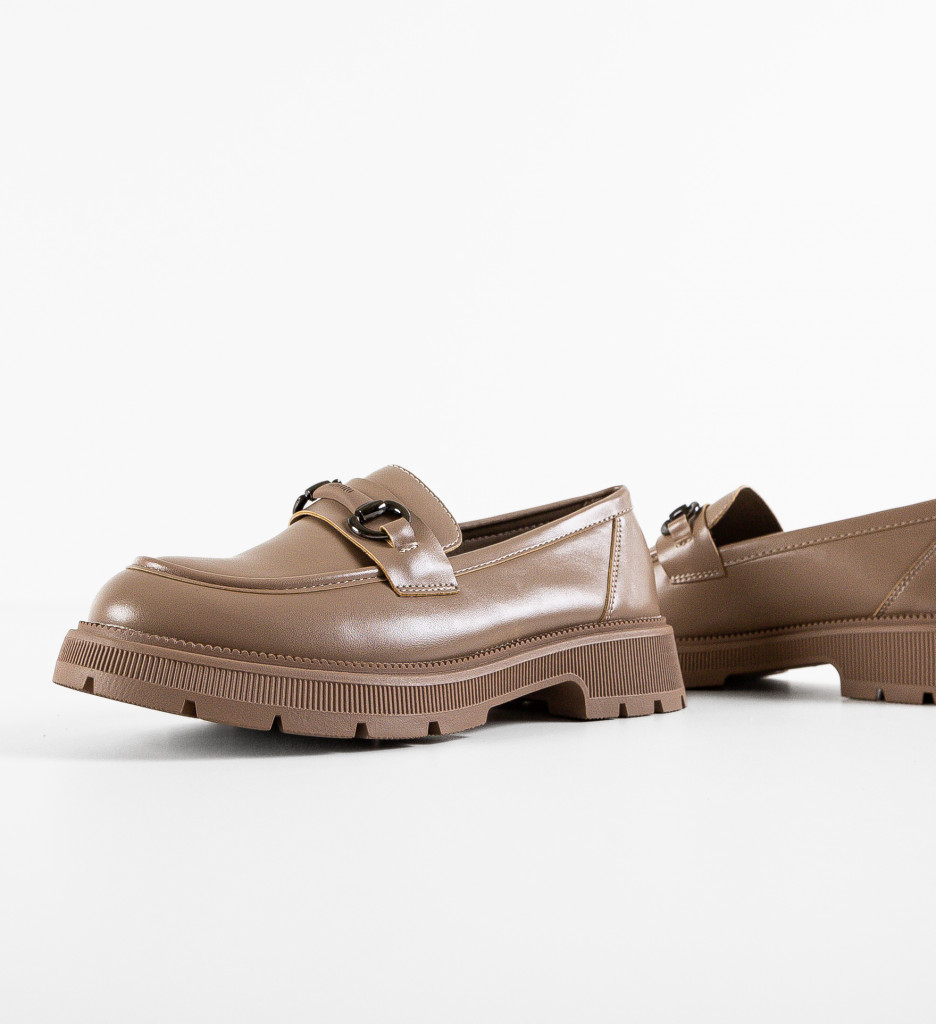 Pantofi Casual Dama Nude - Confort și Stil Zilnic - imagine 8