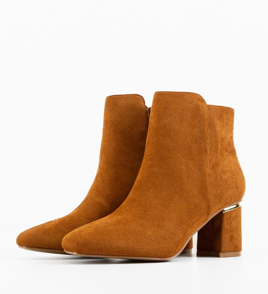 Botine Dama Arroyo Camel | Elegant & Confortabil - imagine 6