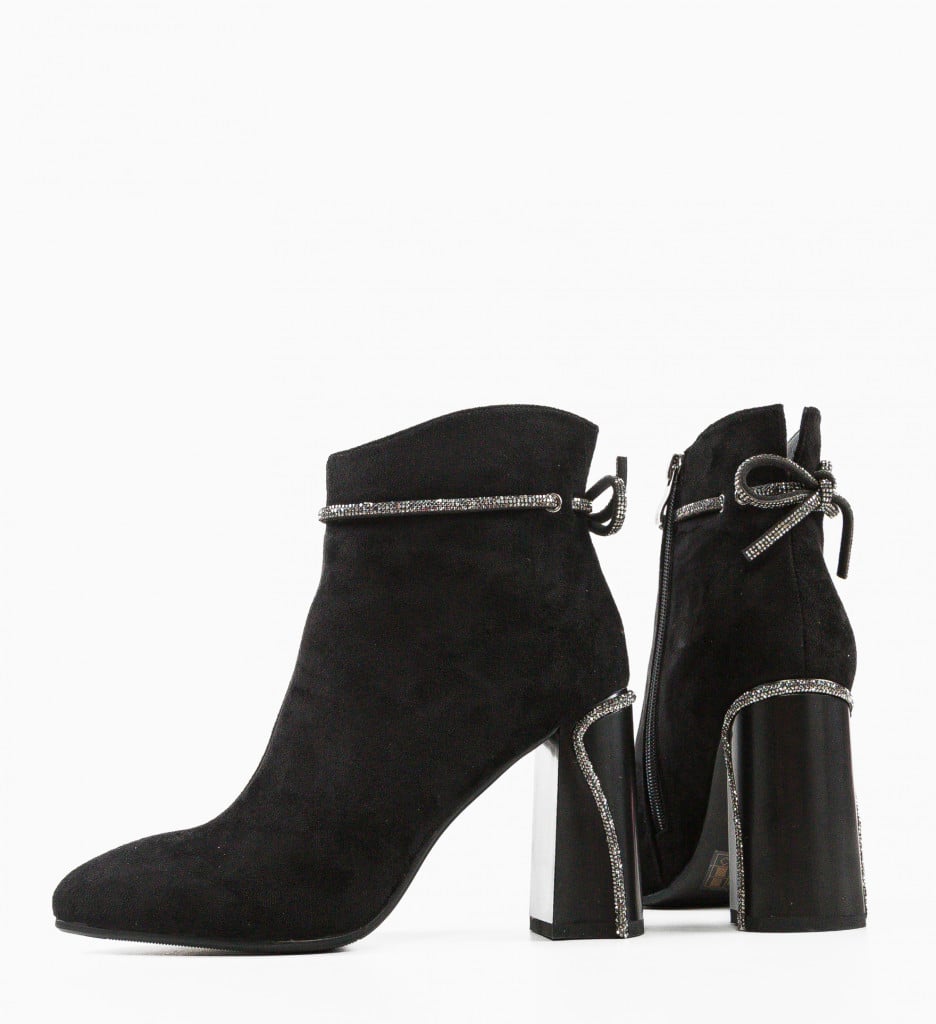 Botine Dama Ephraim Negre - Eleganță și Stil - imagine 9