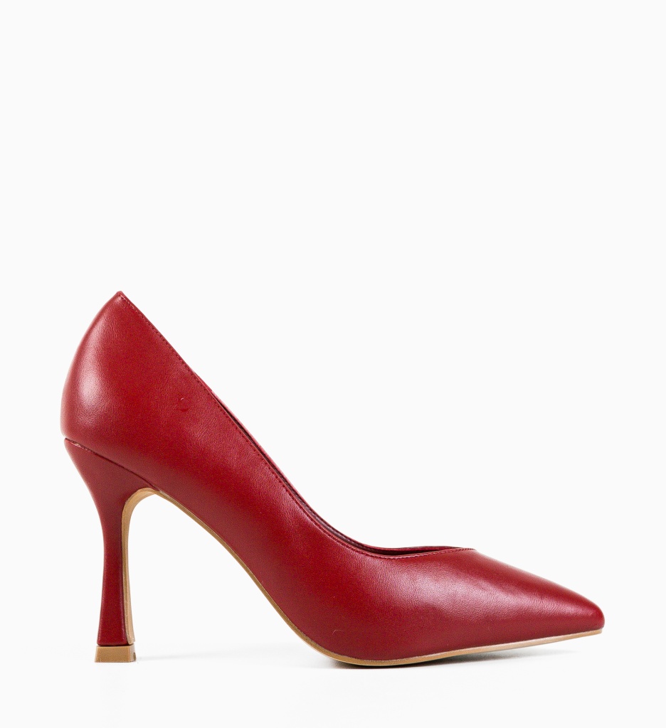 Pantofi Dama Staryu Grena Eleganți - imagine 5