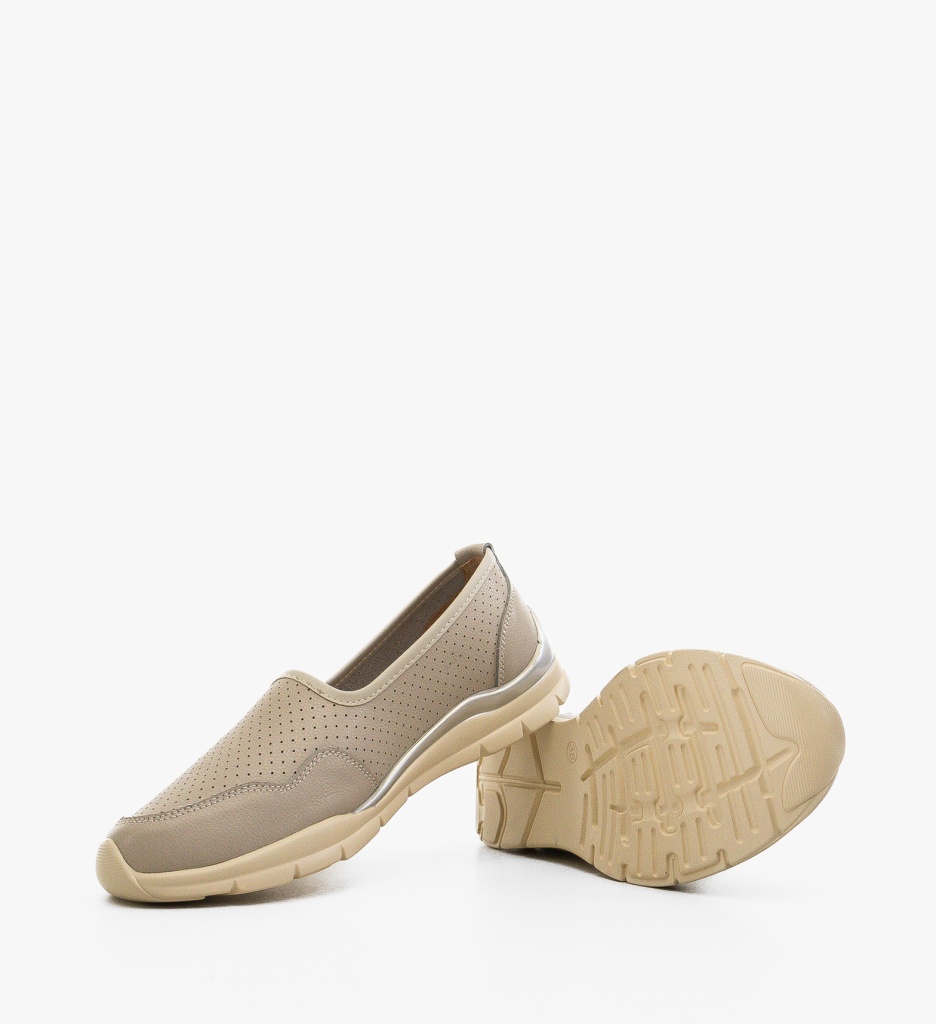 Pantofi Casual dama Lory Gri Confort - imagine 6