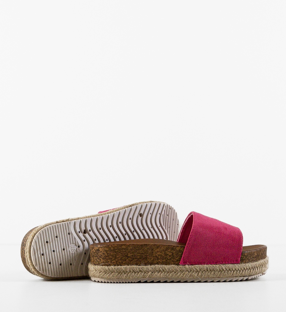 Papuci Dama Andy Fuchsia | Confort și Stil - imagine 5