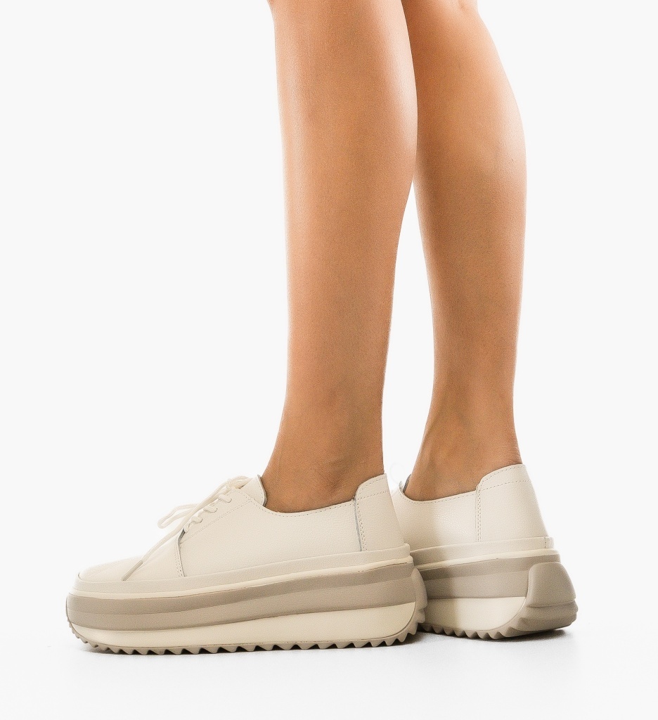 Pantofi Casual Albi | Stil și Confort Zilnic