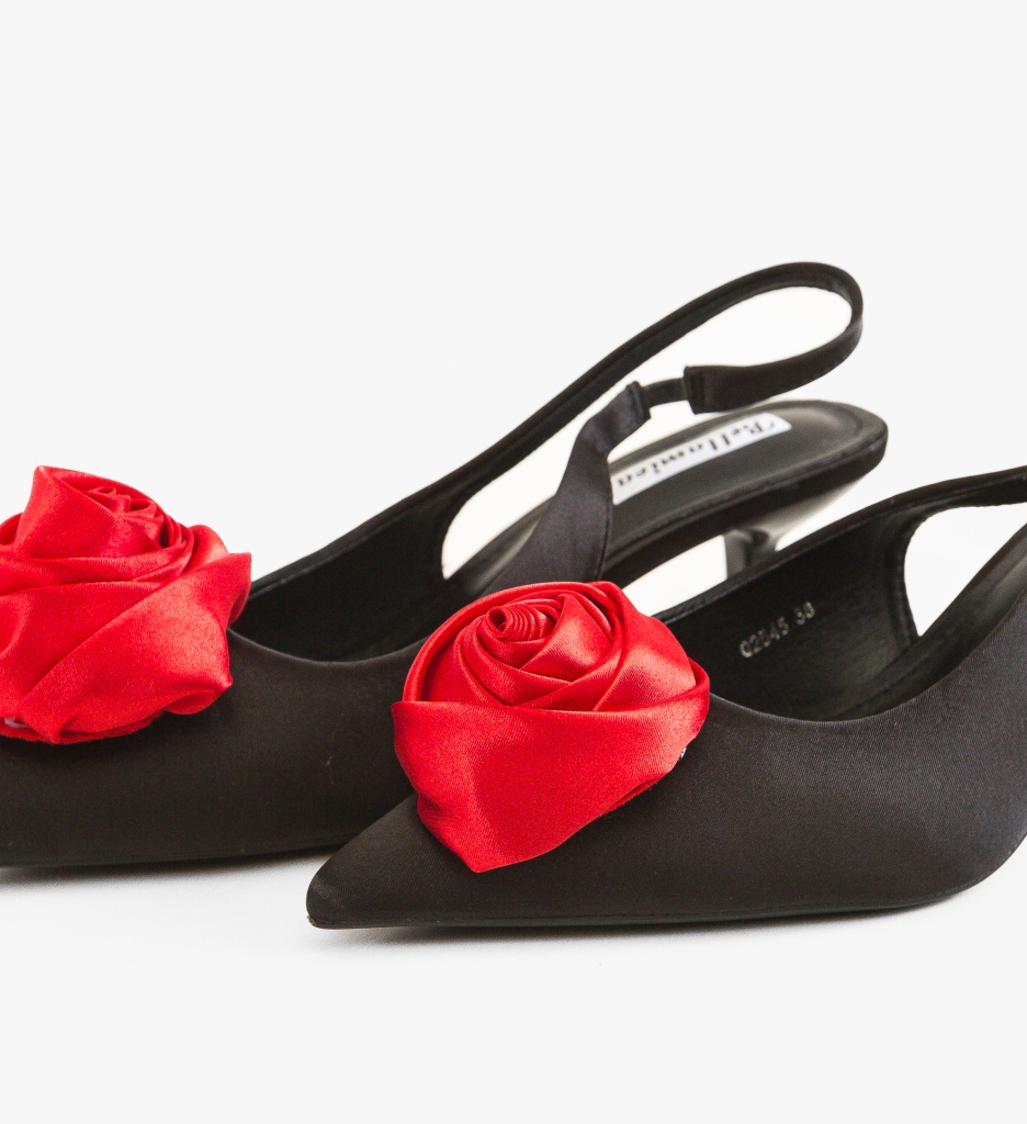 Pantofi Dama Ava Negri cu Toc | Eleganți și Comodi - imagine 7