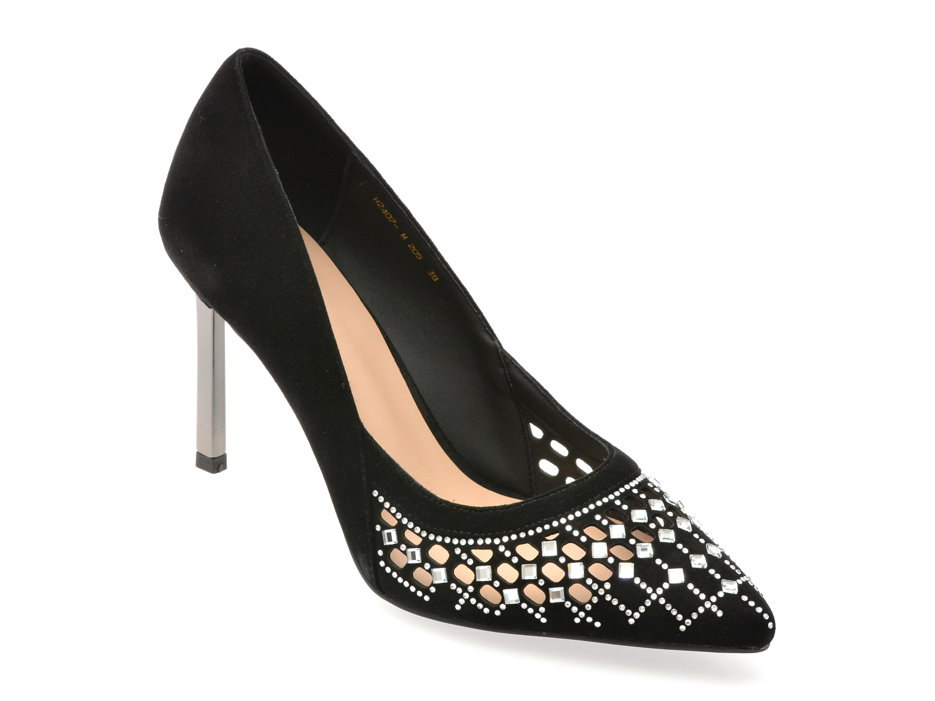 Pantofi Flavia Passini eleganti piele intoarsa