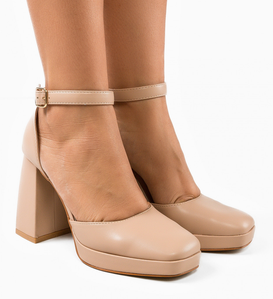 Pantofi Flynn Nude - Eleganță și Confort - imagine 5