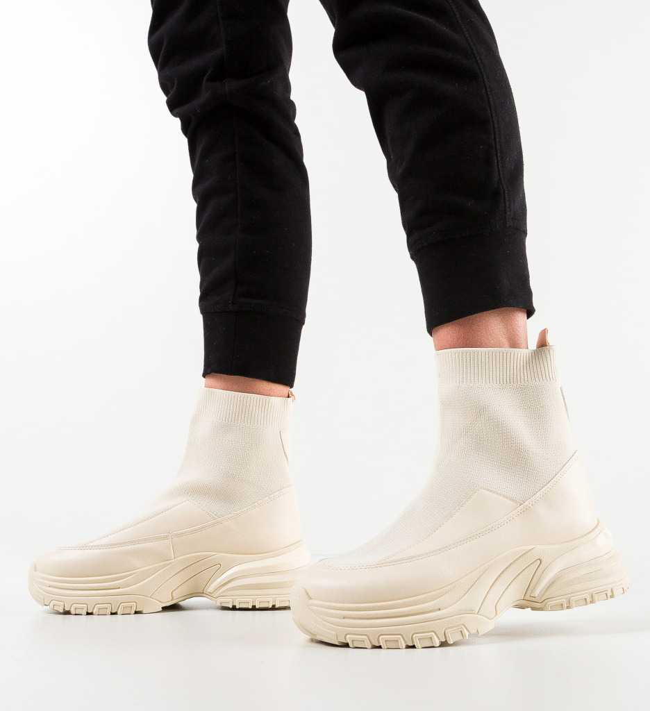 Pantofi Sport Bej Jonny - Confort și Eleganță - imagine 2