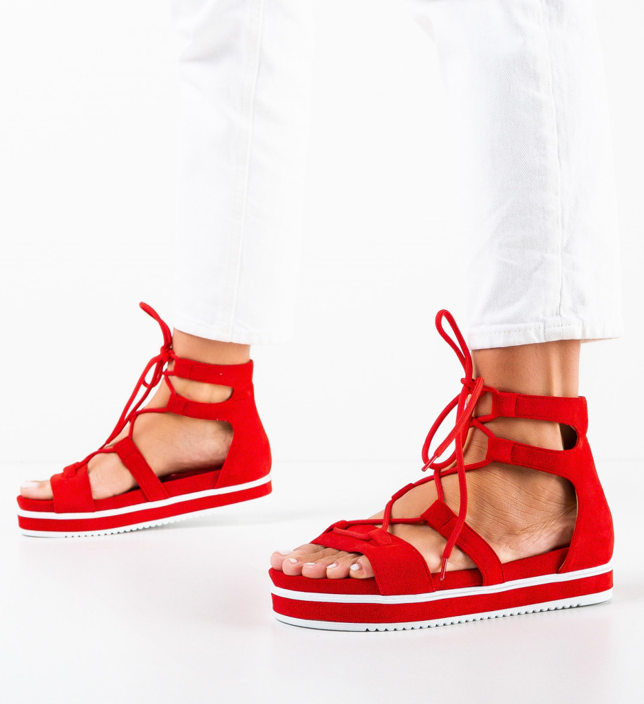 Sandale Dama Rosii | Stil si Confort Zilnic