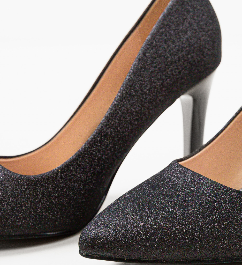 Pantofi cu Toc Eleganți Aliya Negri - imagine 7
