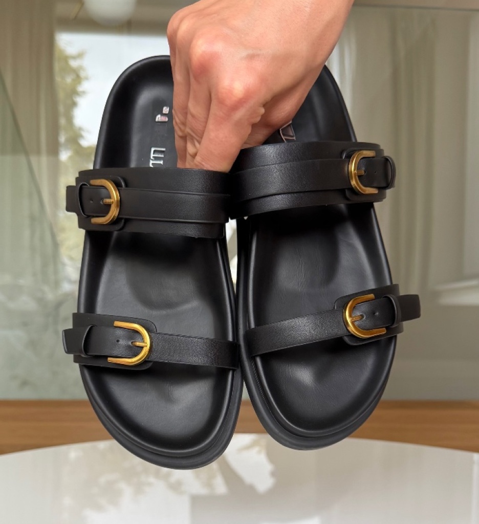 Papuci Dama Meka Negri | Confort Elegan