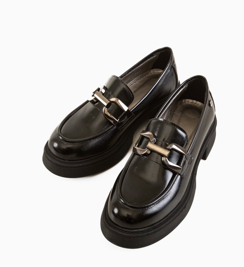 Pantofi Brante Negri | Confort și Stil Casual - imagine 8