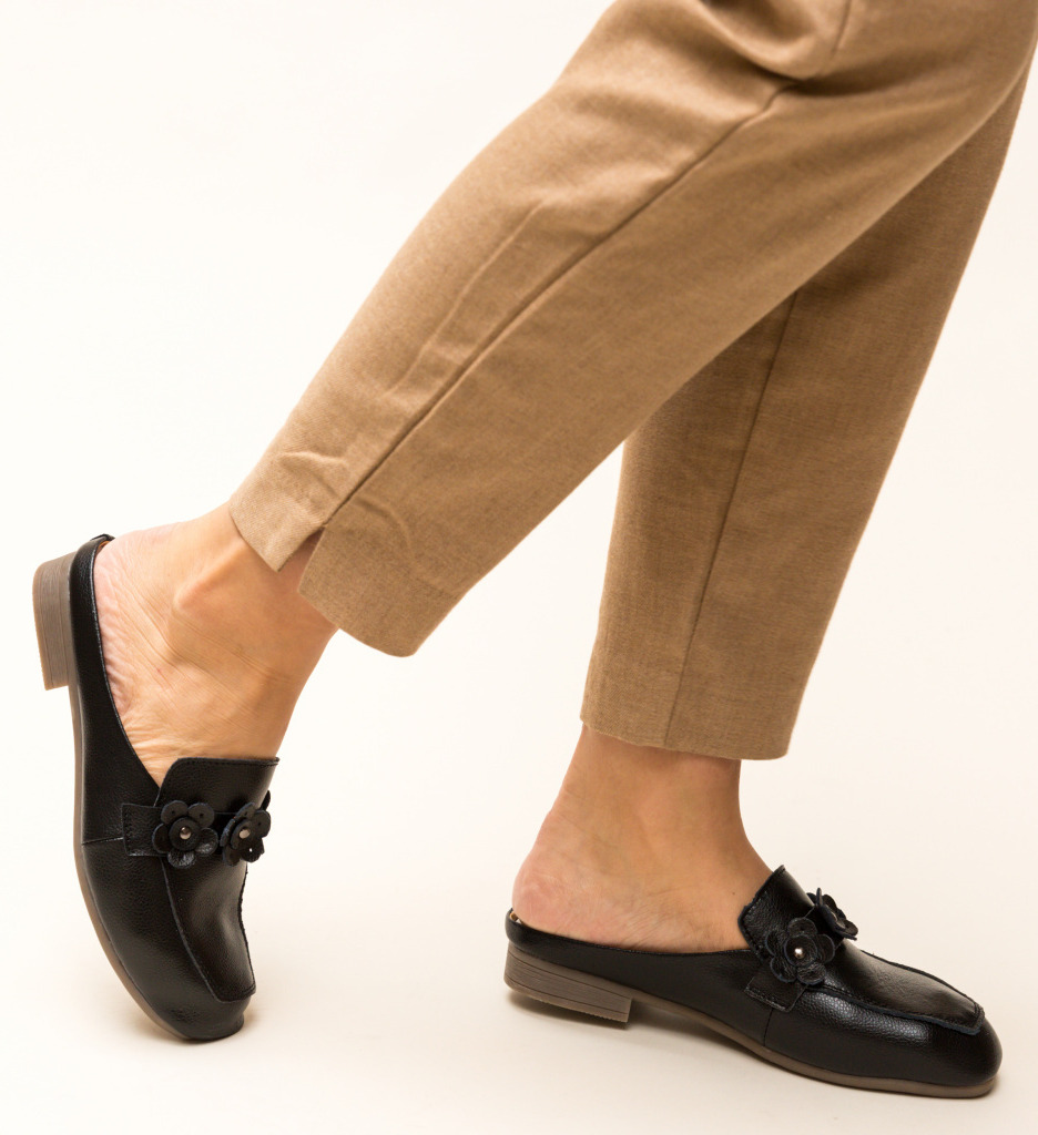Saboti Vegas Negri - Confort Casual Elegant - imagine 3
