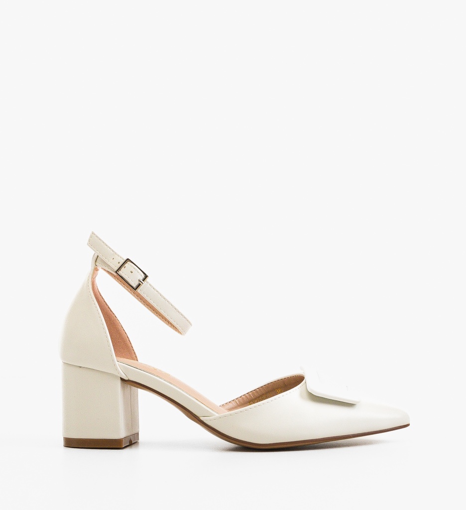 Pantofi Rohan Albi Eleganți cu Toc - Stil Feminin